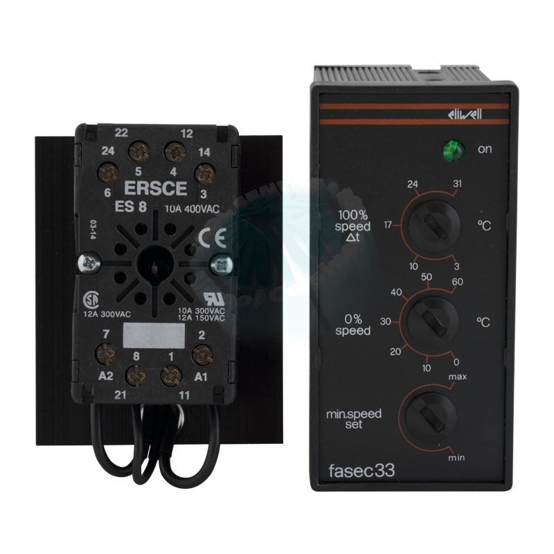 Регулятор скорости вращения Eliwell FASEC 33 7A 0/60 220В без PTC
