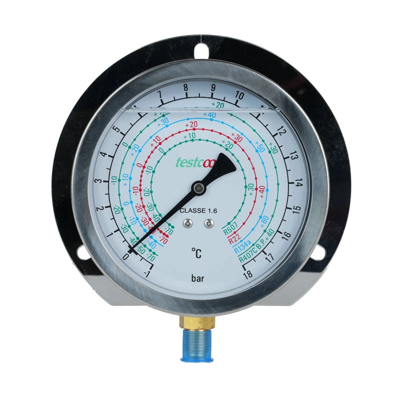 Манометр Testcool TC-OPG-250-63 (R22/R134a/R407C/R507)